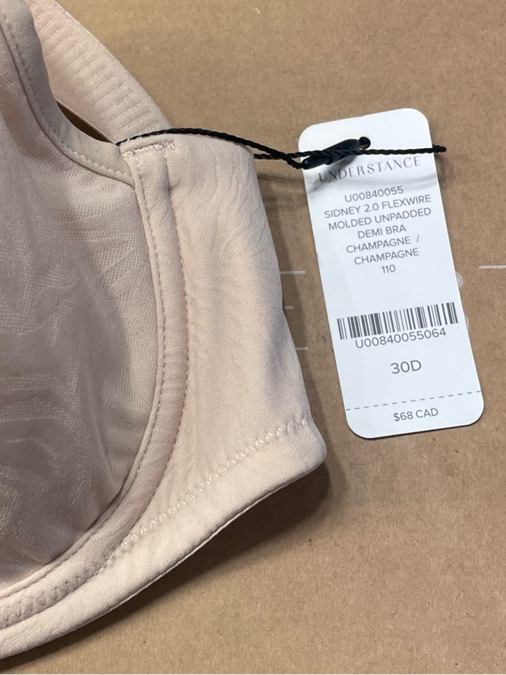 Understance Zoe 2.0 Flexwire Molded Unpadded Demi T-Shirt Bra - Picture 3 of 9